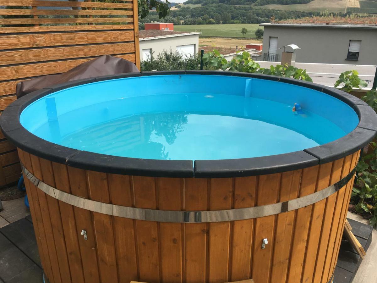 Romantische Ferienwohnung Mit Fantastischem Ausblick, Pool Und Gartensauna Γιένα Εξωτερικό φωτογραφία